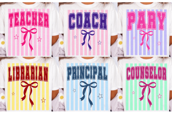 Polka Dot Teacher Summer Graphics & T-Shirt Designs