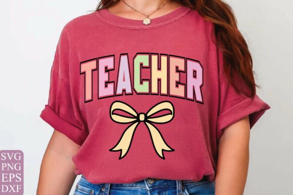Reviewing the Teacher Coquette Bow SVG for Embroidery
